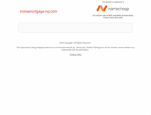 Tablet Screenshot of homemortgage-hq.com